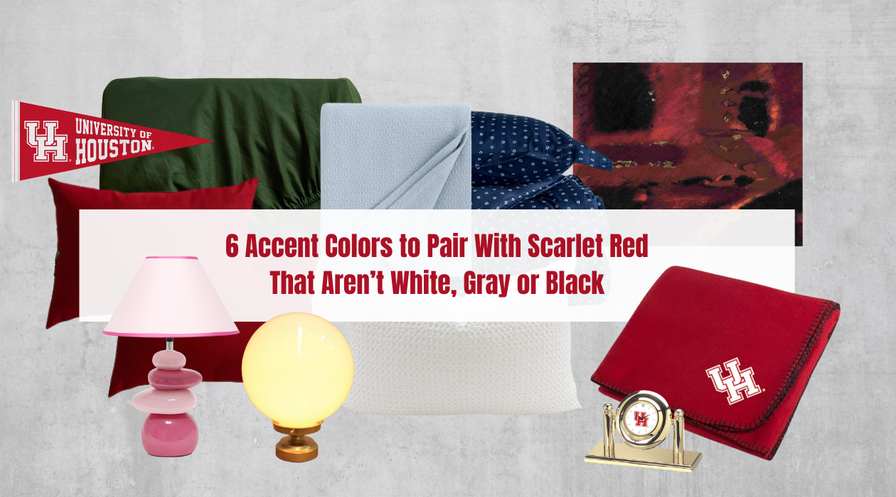 6 Accent Colors to Pair with Scarlet Red That Aren’t White, Gray or Black