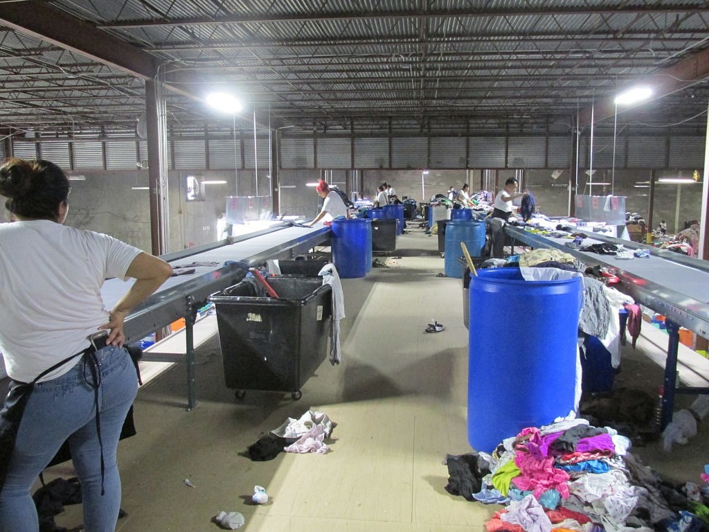 American Rags An inside look at a Houston textile recycling plant