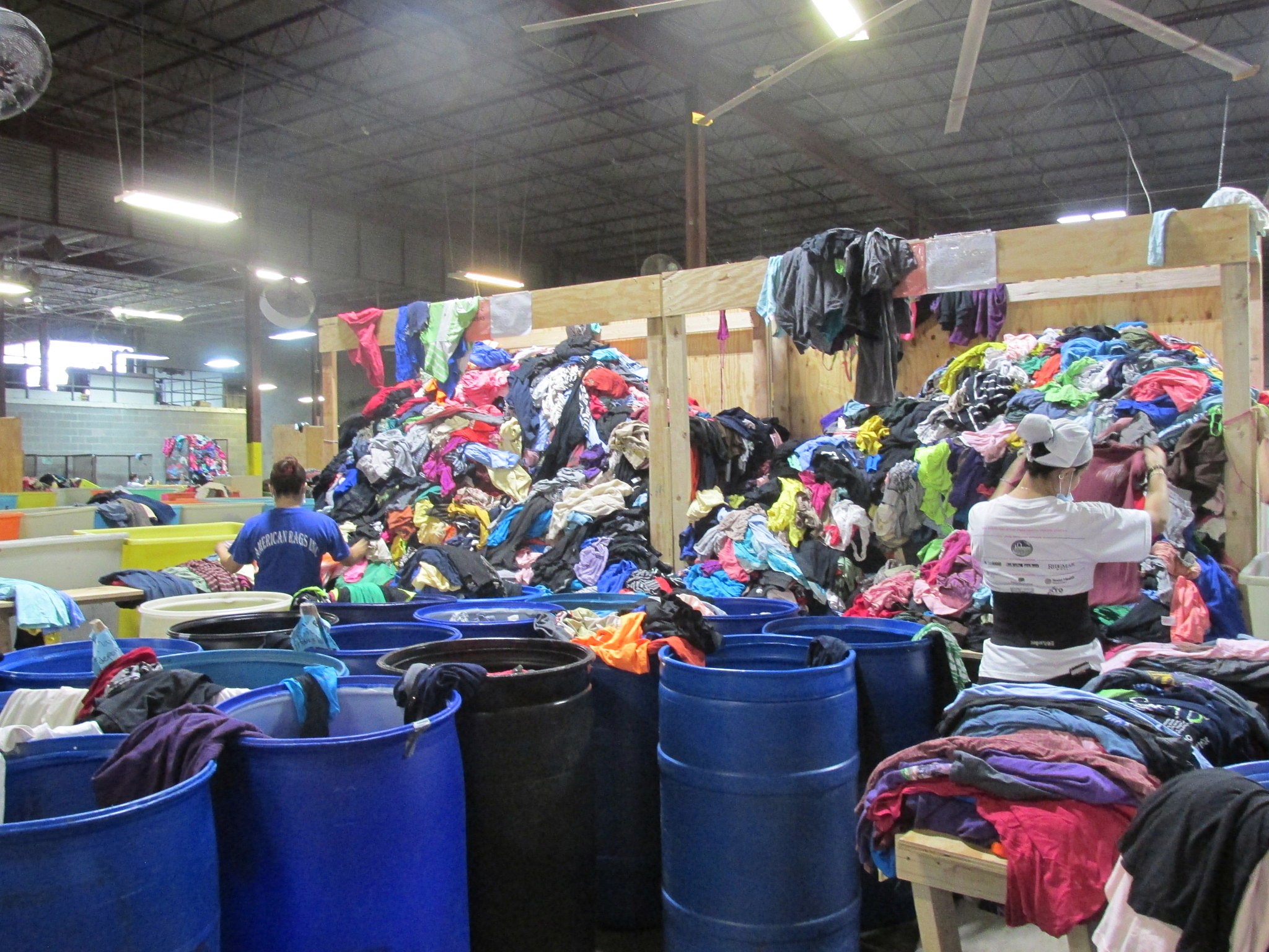 American Rags: An inside look at a Houston textile recycling plant
