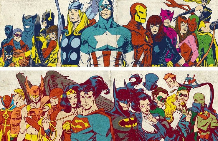 dc heroes vs marvel heroes