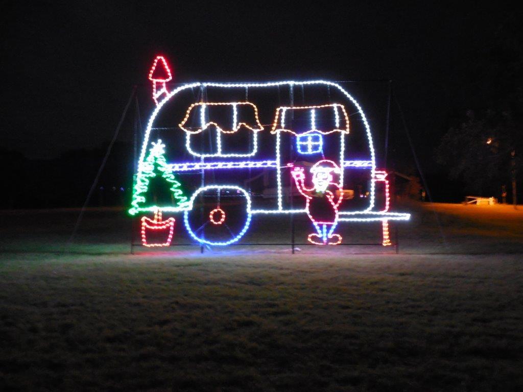 BLORA Lights a Christmas lights display in Central Texas