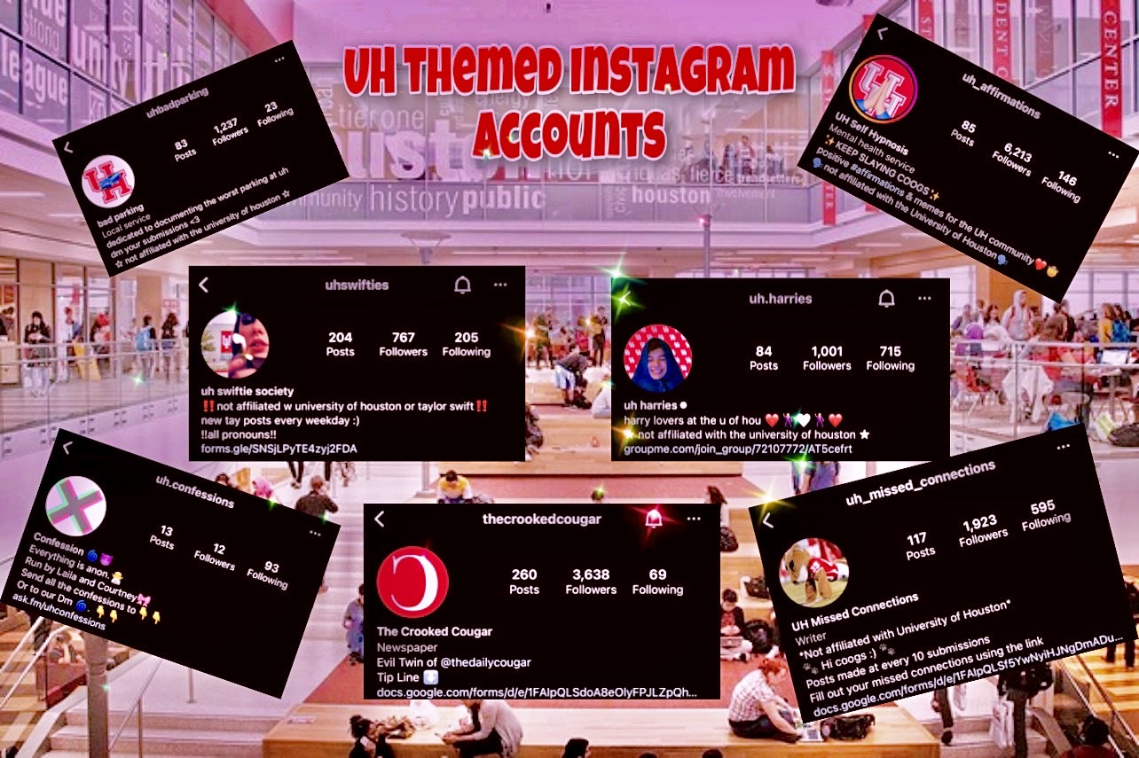 UH Themed Instagram accounts