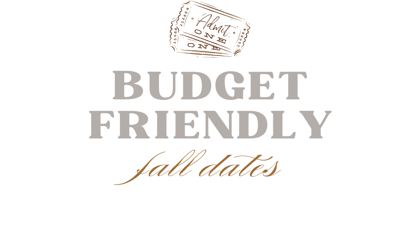 Budget-Friendly Fall Dates