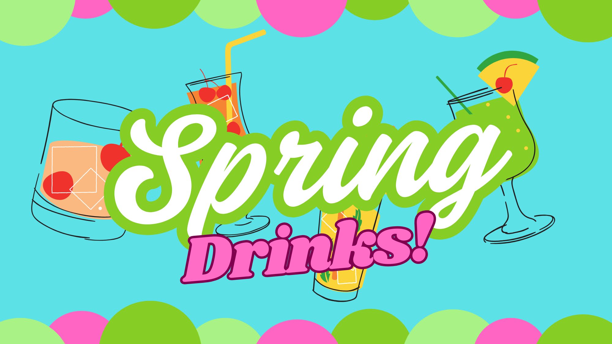 Quick Drink Recipes for Spring Break