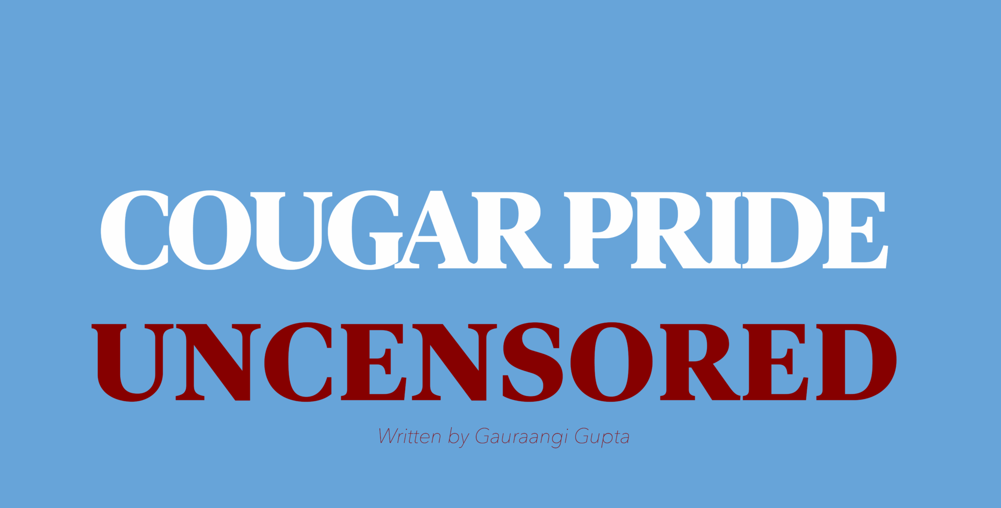 Cougar Pride Uncensored