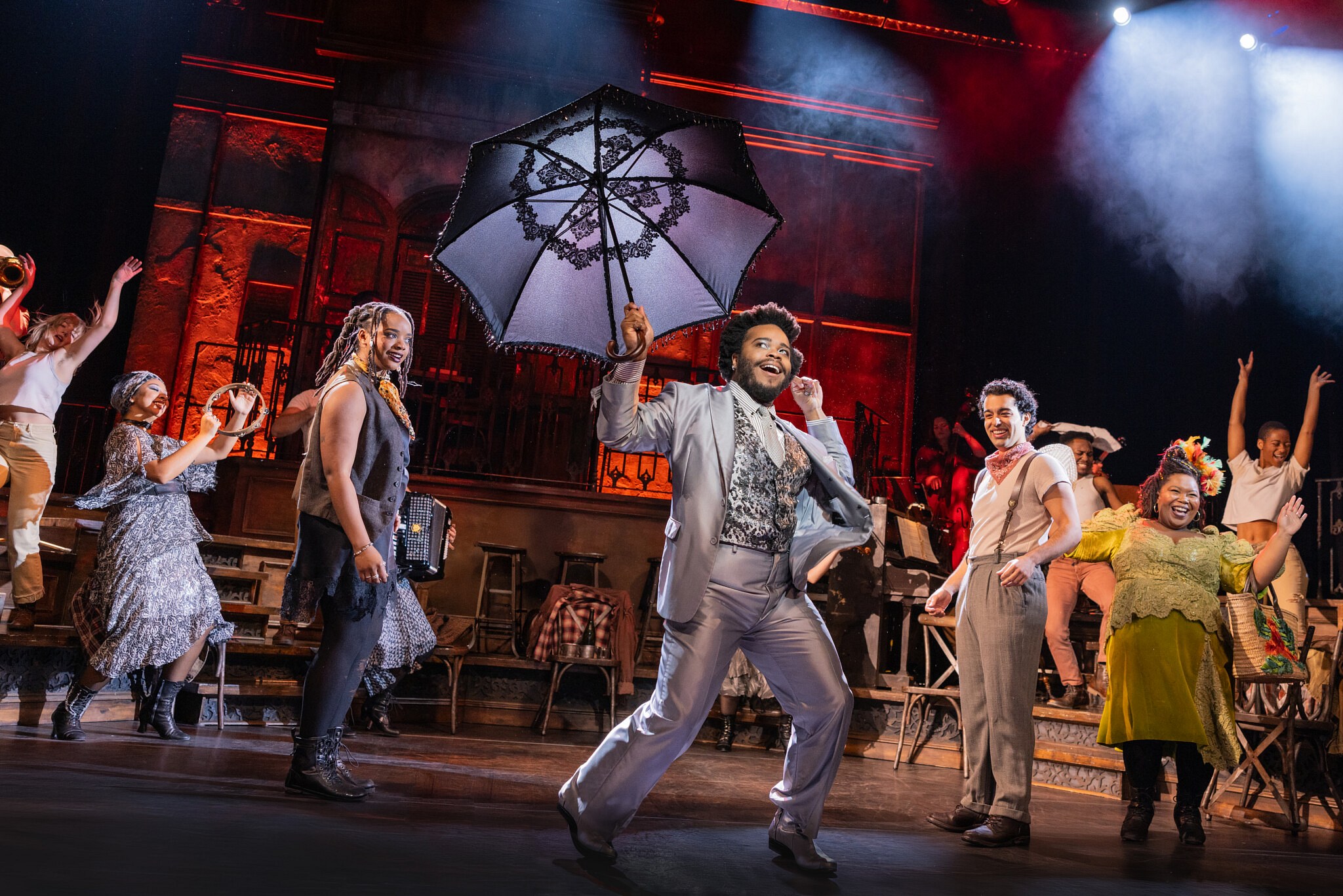 “Hadestown” brings grit, Greek tragedy and New Orleans style jazz to Houston’s Hobby Center